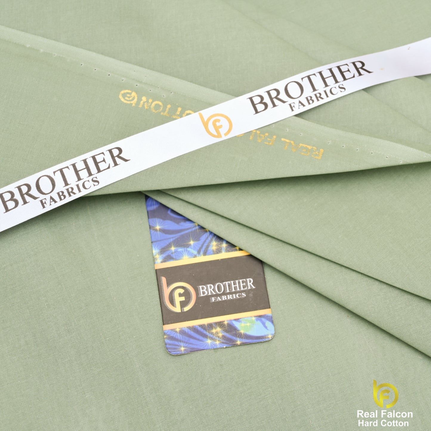 Real Falcon Hard Cotton – Pistachio Green