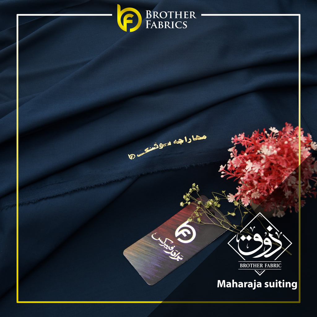 Brother Fabrics Maharaja Suiting – Royal Navy