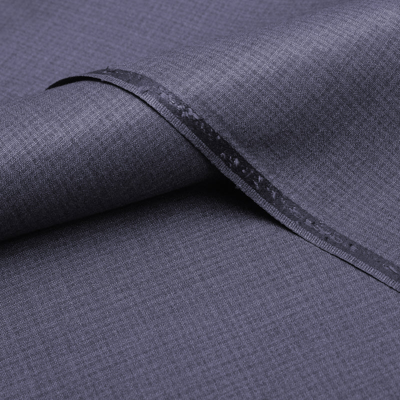 Premium Textured Charcoal Grey Unstitched Men’s Suiting Fabric