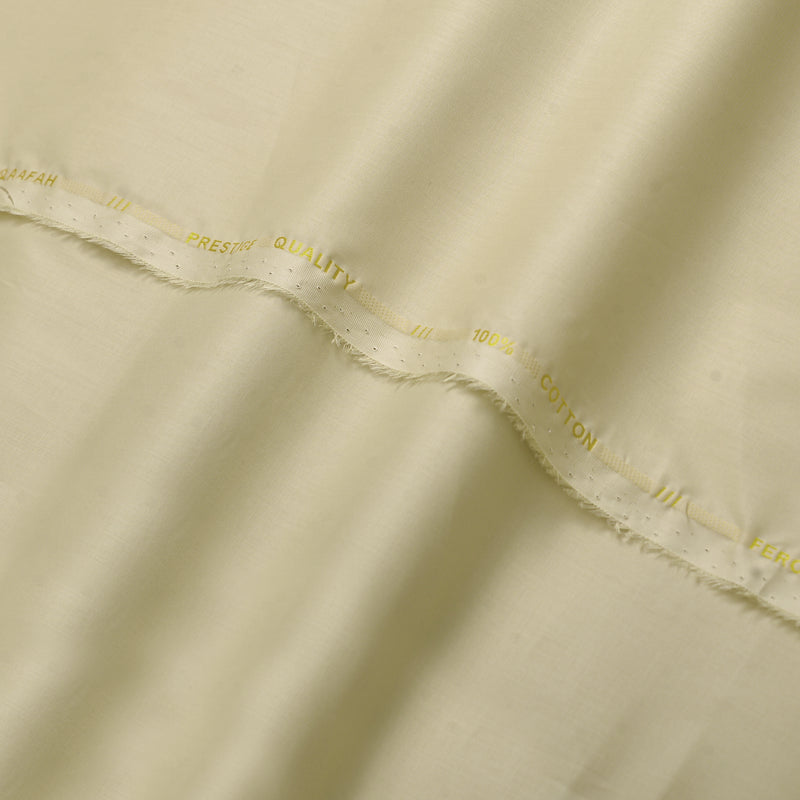 Elegant Warm Ivory Premium Cotton Fabric – Soft, Refined & Timeless-4