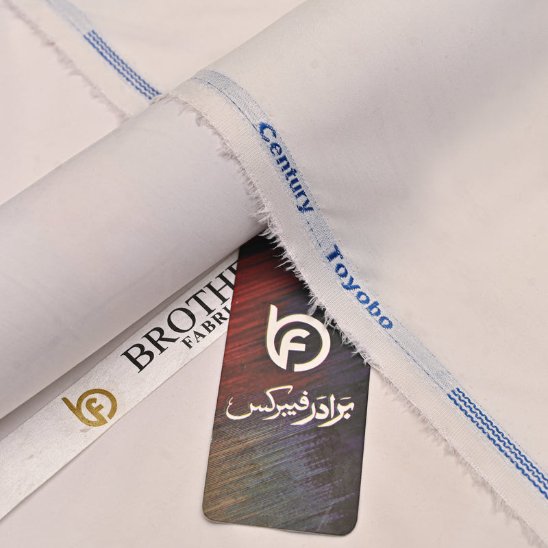 Premium Off-White Cotton Fabric | Brother Fabrics