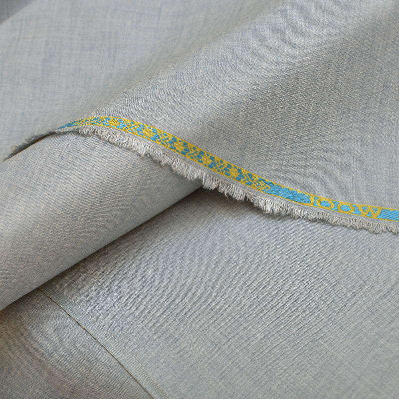 Sonata Premium Textured Steel Grey Unstitched Men’s Suiting Fabric