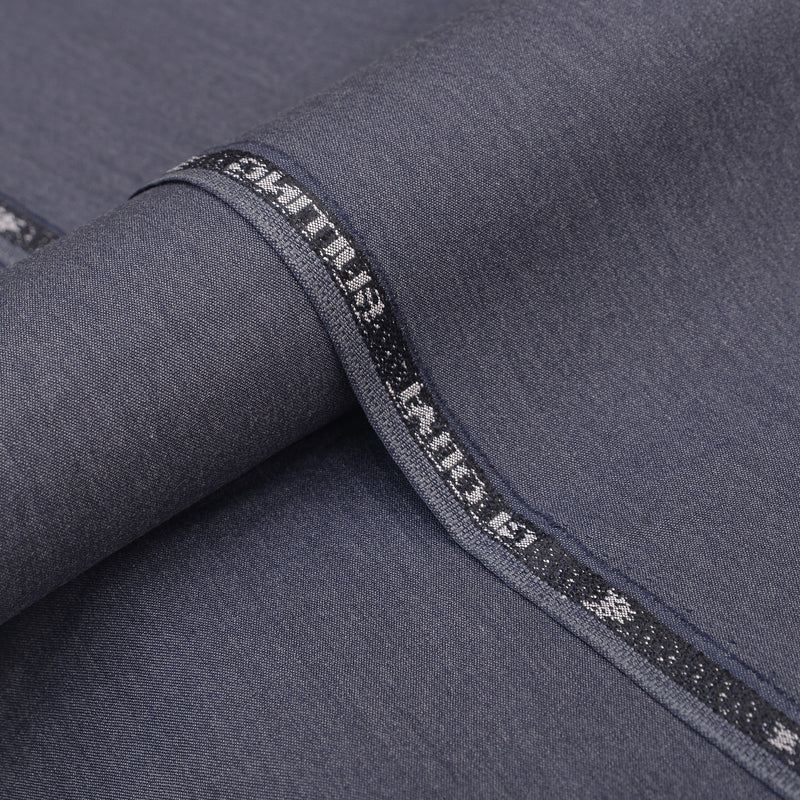 Obal Premium Dark Steel Blue Unstitched Men’s Suiting Fabric