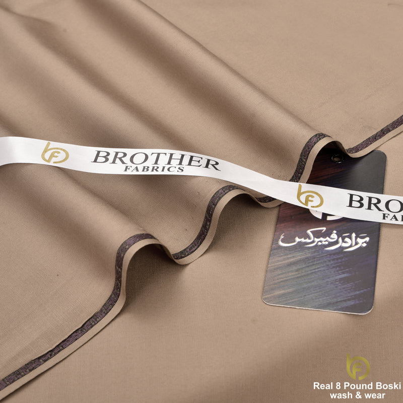 Desert Taupe Real 8 Pound Boski Wash & Wear Fabric | Brother Fabrics