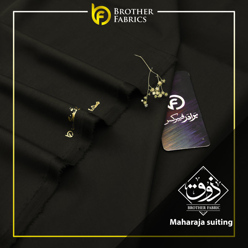 Maharaja Suiting Brother Fabrics – Regal Ony x Black