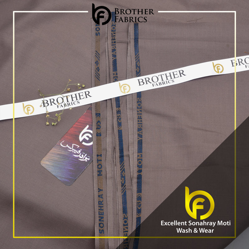 Brother Fabrics Excellent Sonahray Moti Wash & Wear – Dusty Walnut