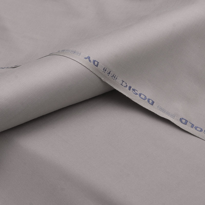 Premium Ash Grey Unstitched Men’s Wash & Wear Fabric