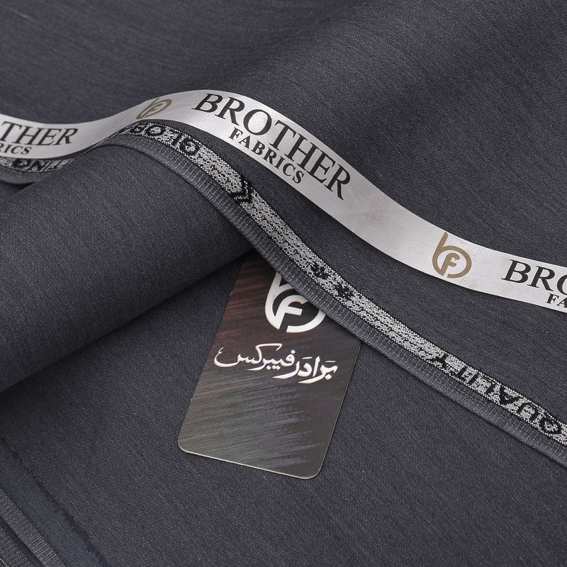Obal Premium Deep Charcoal Grey Unstitched Men’s Suiting Fabric