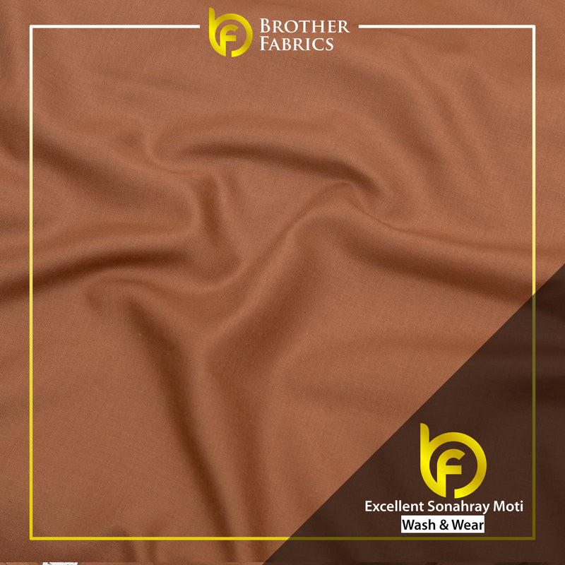 Brother Fabrics Excellent Sonahray Moti – Rustic Copper Wash & Wear Fabric