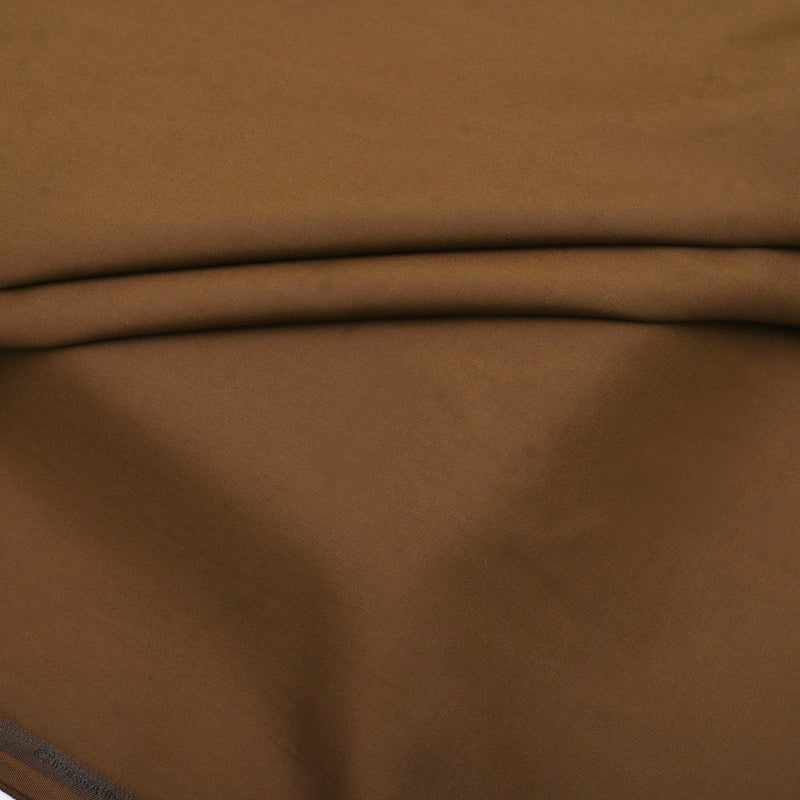 Classic Tobacco Brown Unstitched Wash & Wear Fabric for Men’s Suits-5
