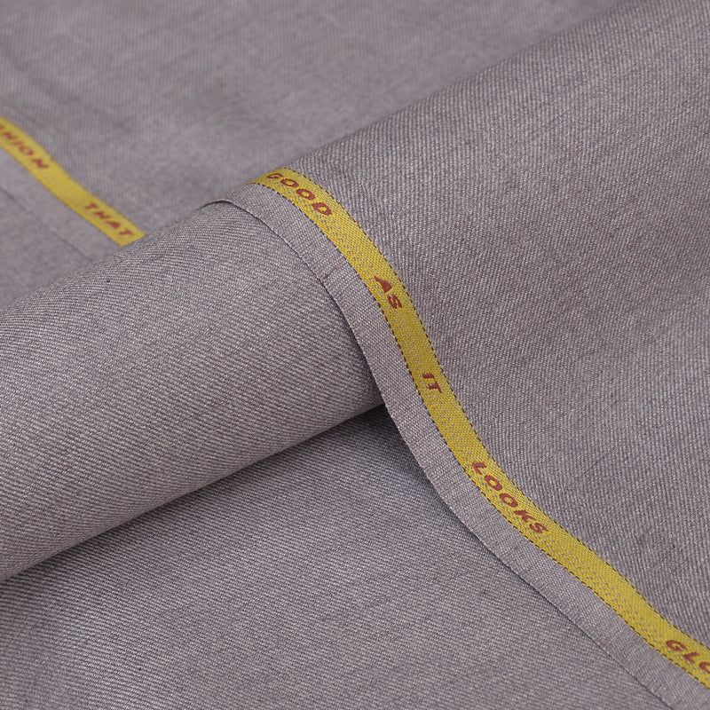 Glorious Collection Premium Soft Grey Unstitched Men’s Suiting Fabric