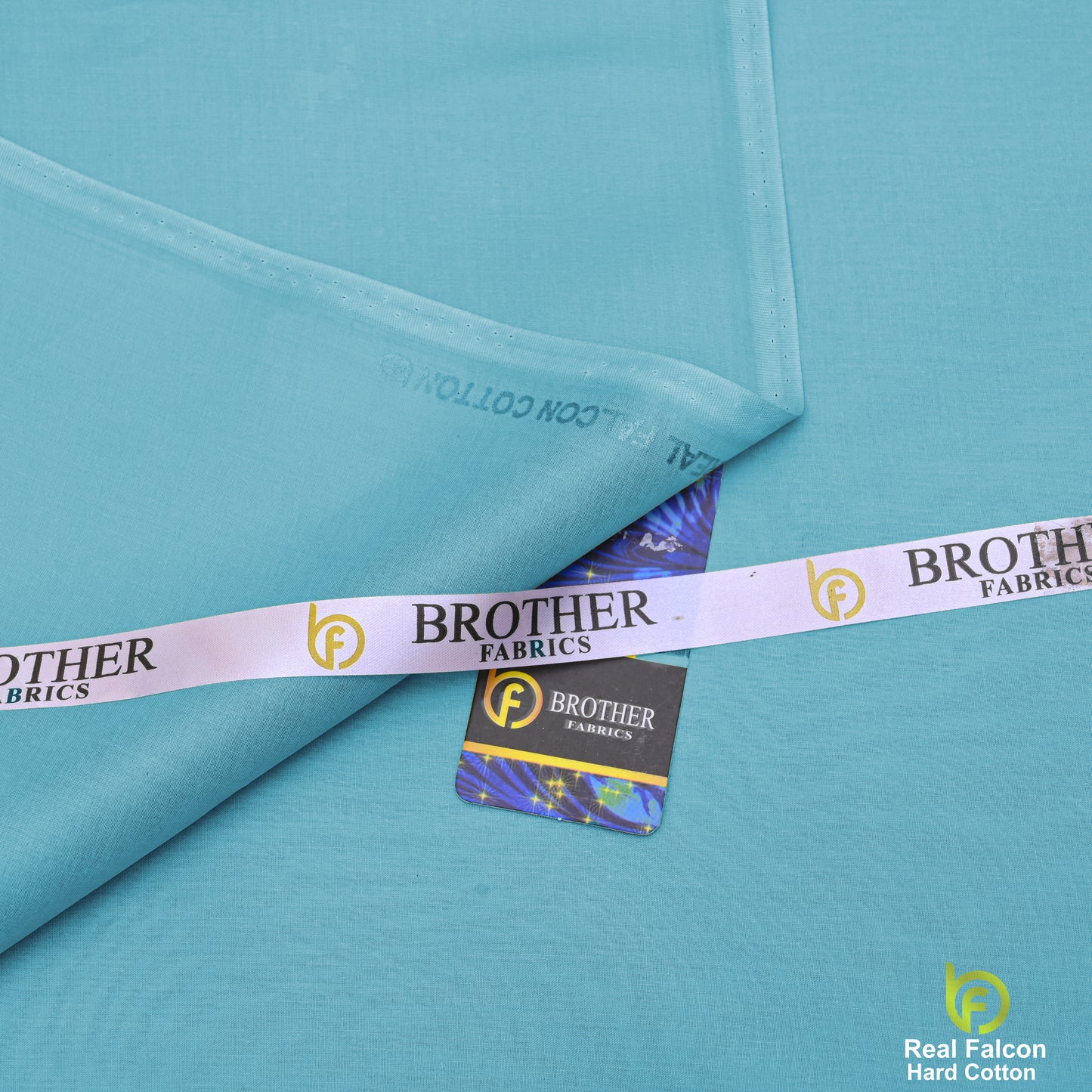 Real Falcon Hard Cotton Fabric – Premium Sky Blue Water-Resistant Cotton Blend
