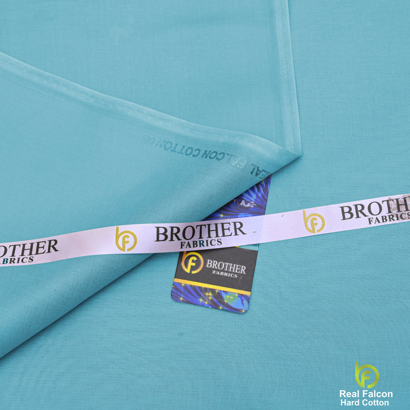 Real Falcon Hard Cotton Fabric – Premium Sky Blue Water-Resistant Cotton Blend