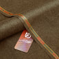 Grace Super Fine Wool Dark Earth Brown Unstitched Men’s Suiting Fabric
