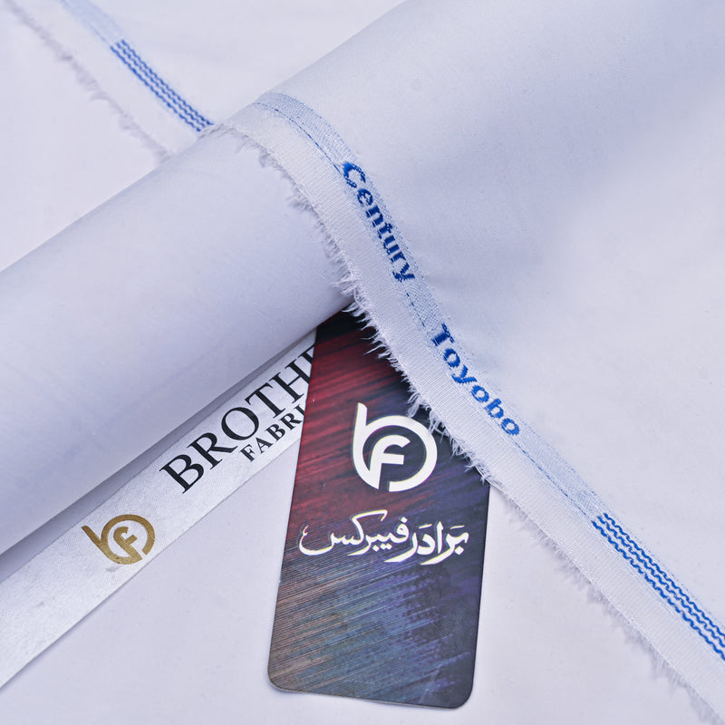 Premium White Fabric | Brother Fabrics-2