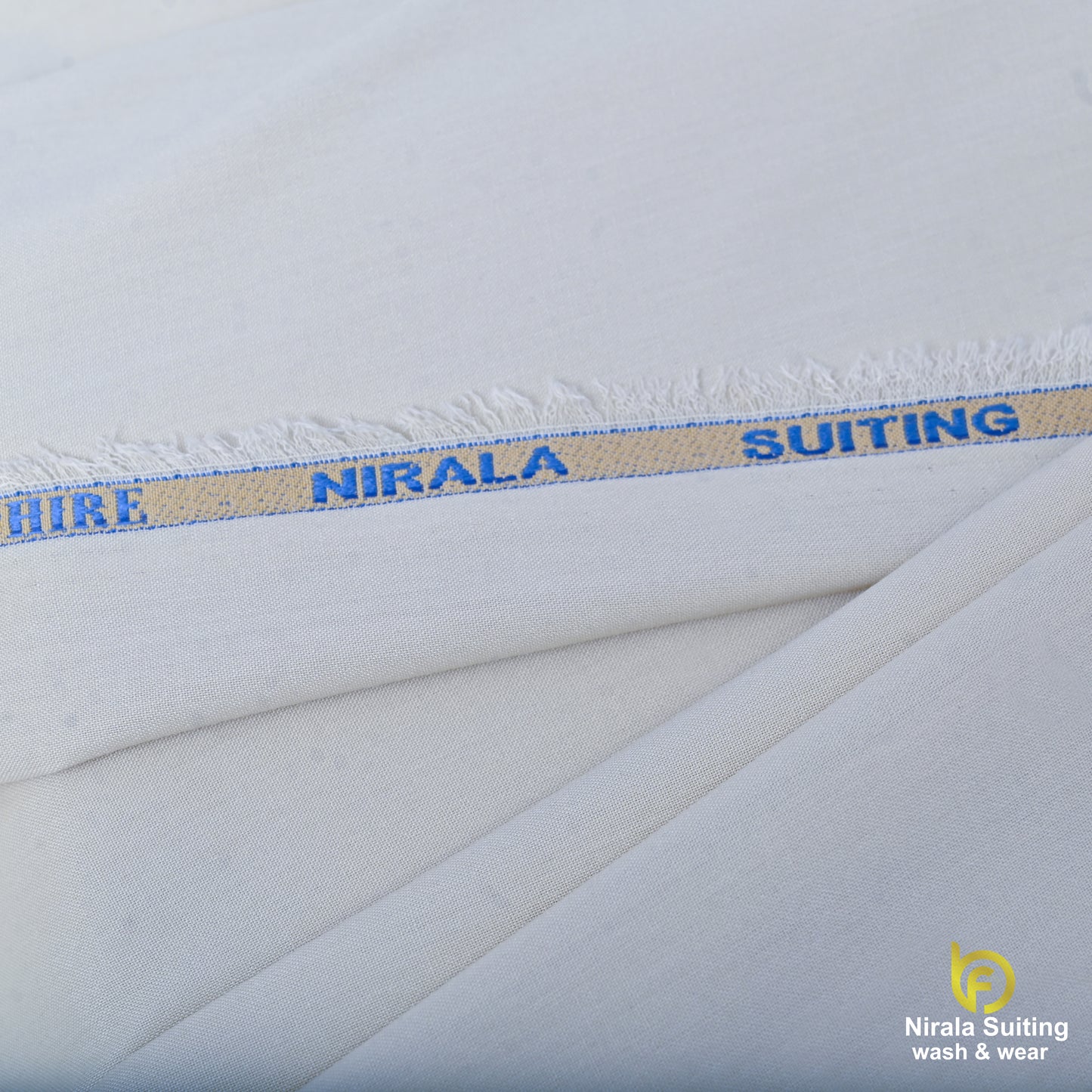Nirala Suiting – Pure White