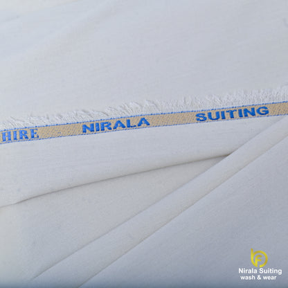 Nirala Suiting – Pure White