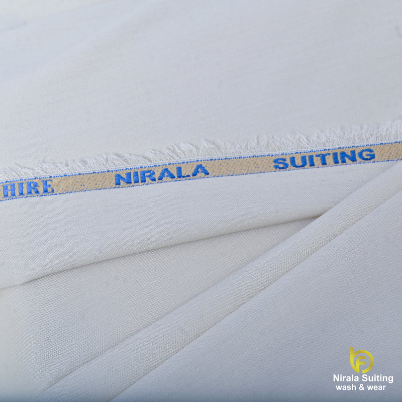 Nirala Suiting – Pure White
