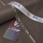 Premium Dark Taupe Brown Unstitched Men’s Suiting Fabric