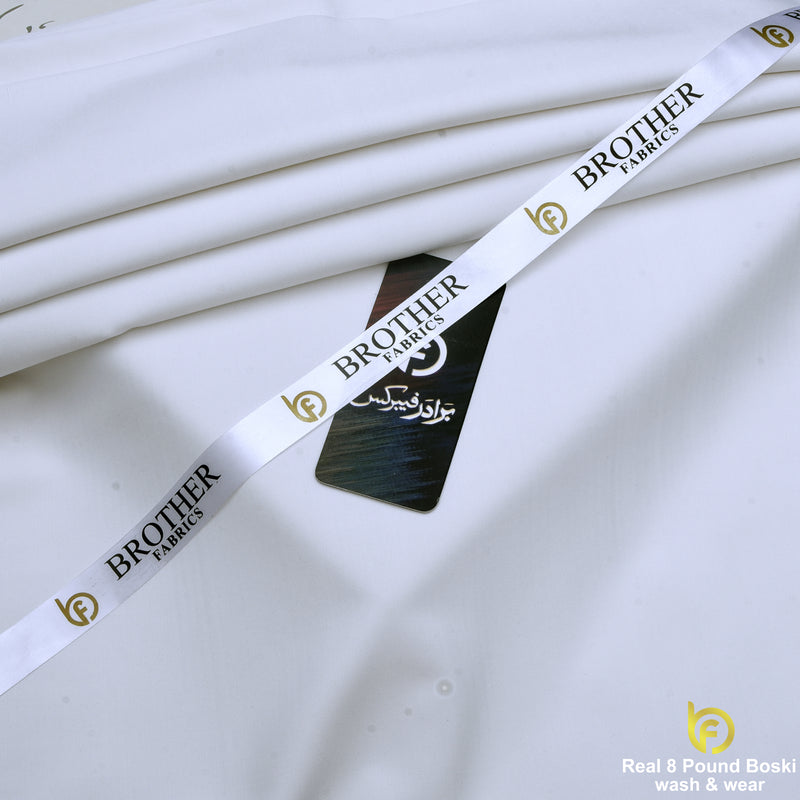 Arctic White Real 8 Pound Boski Wash & Wear | Brothers Fabrics