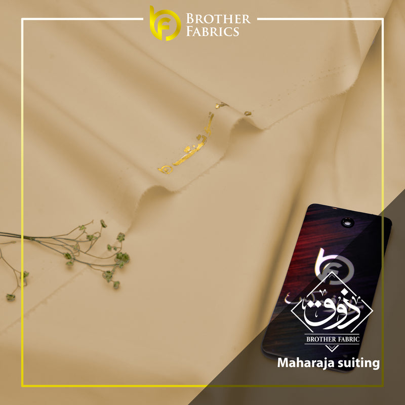 Maharaja Suiting Brother Fabrics – Cream Pearl