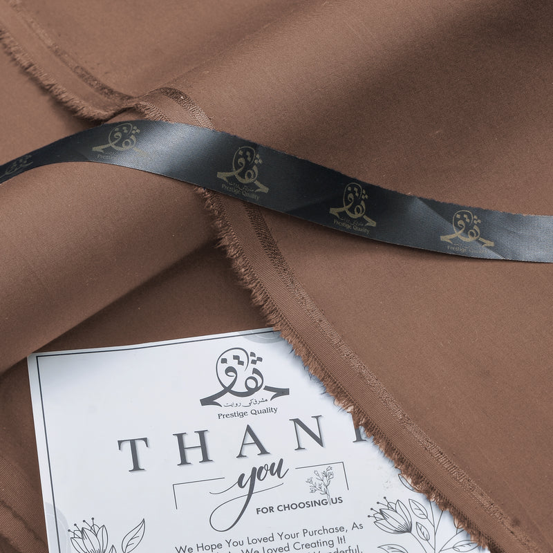 Cognac Brown — Premium Suiting Fabric-3