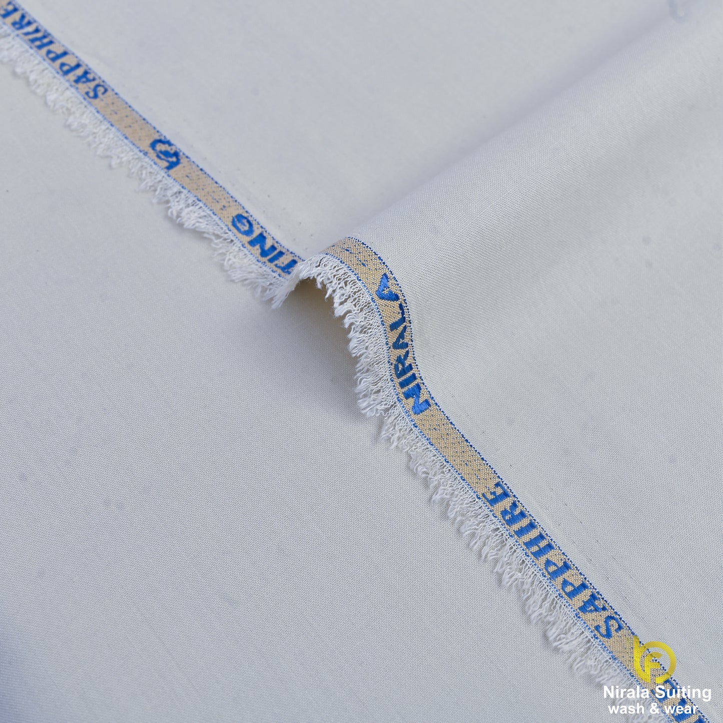 Nirala Suiting – Pure White