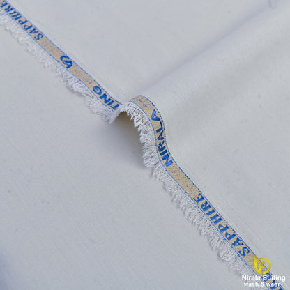 Nirala Suiting – Pure White