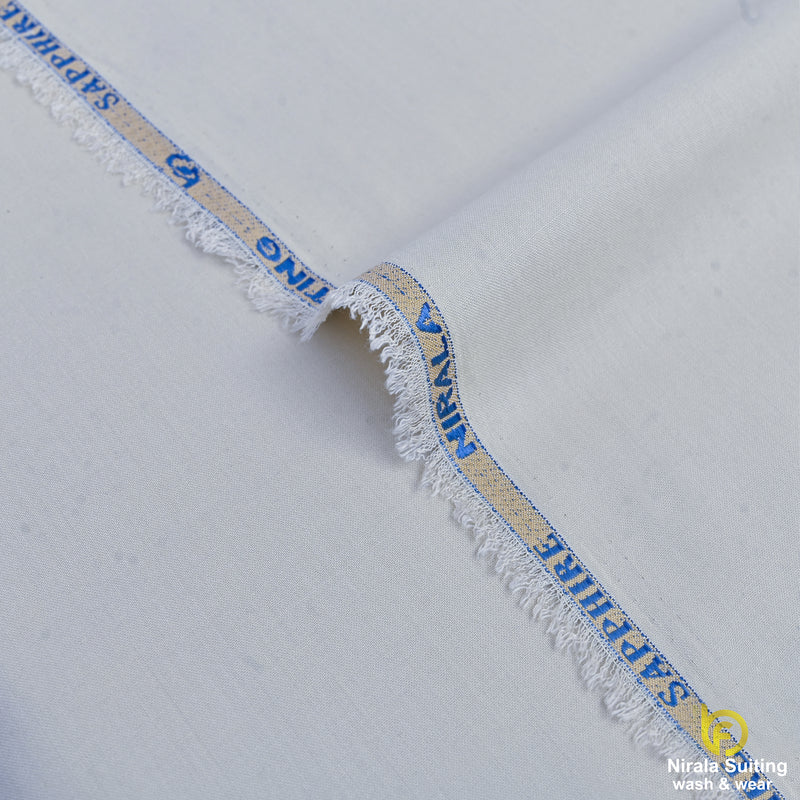 Nirala Suiting – Pure White