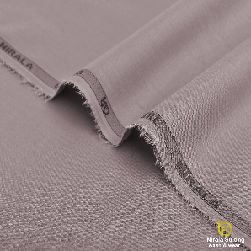 Brother Fabrics Nirala Suiting – Pearl Stone | Premium Wash & Wear Fabric