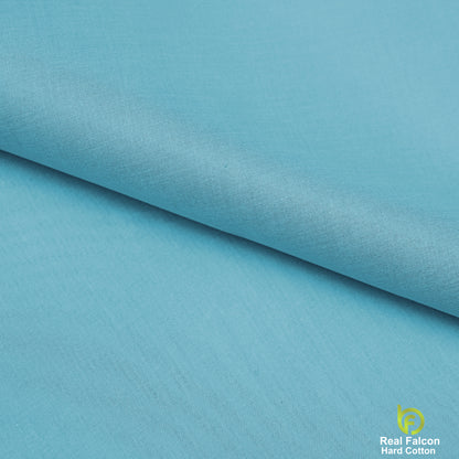 Real Falcon Hard Cotton Fabric – Premium Sky Blue Water-Resistant Cotton Blend