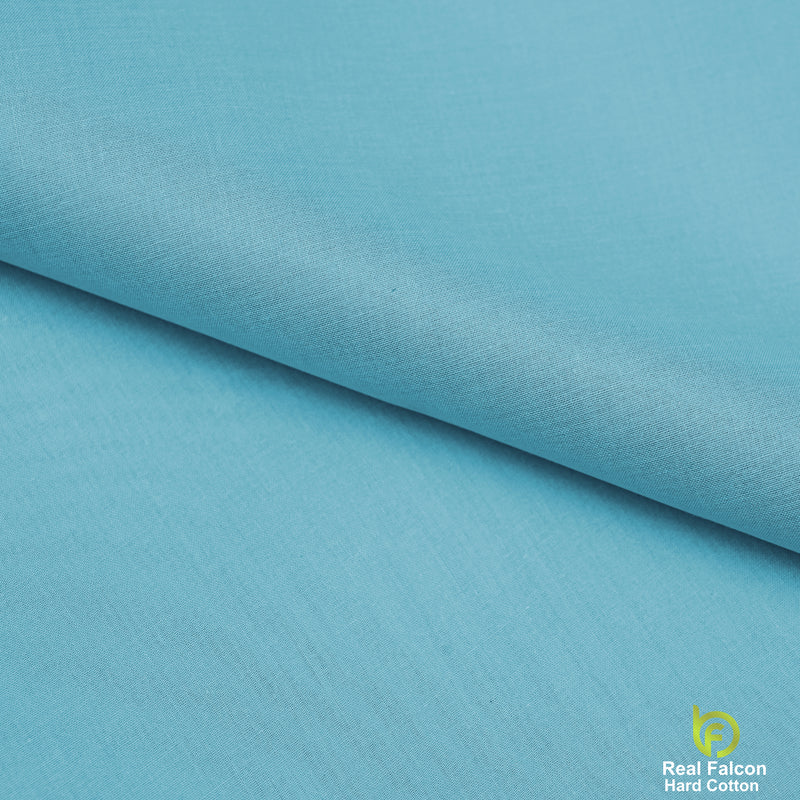 Real Falcon Hard Cotton Fabric – Premium Sky Blue Water-Resistant Cotton Blend