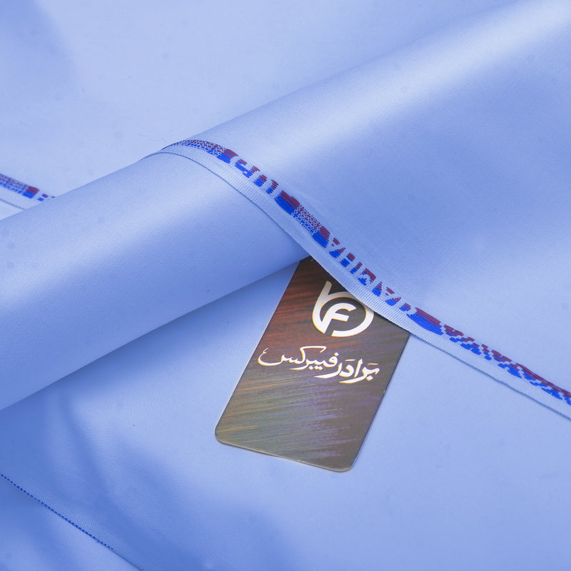 Royal Crisp White Unstitched Suit Fabric
