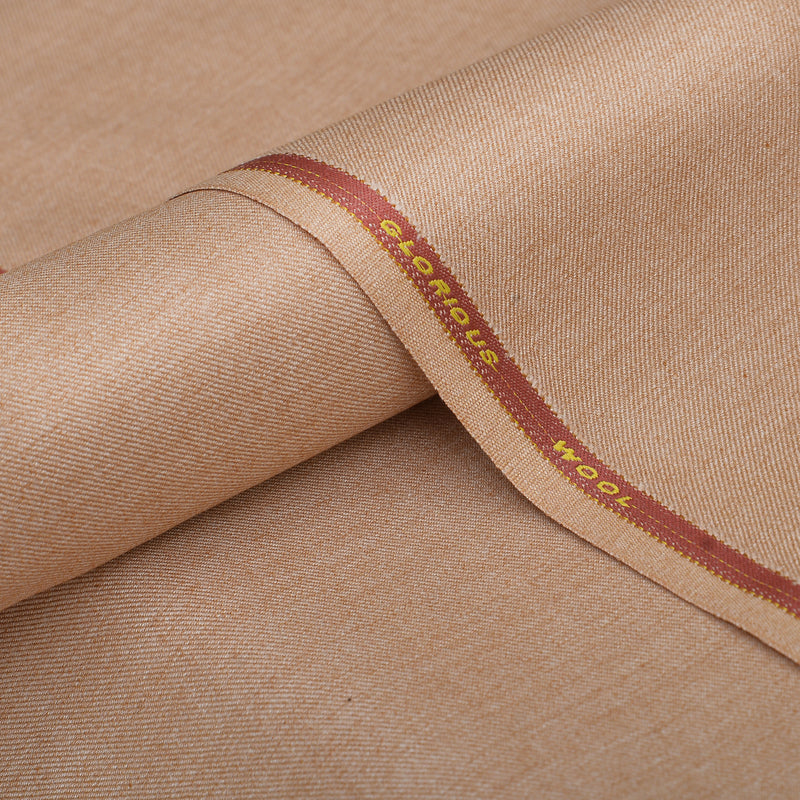 Grace Glorious Premium Warm Beige Unstitched Men’s Suiting Fabric