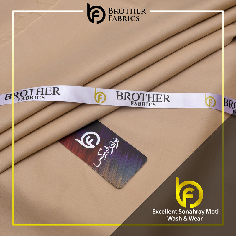 Brother Fabrics Excellent Sonahray Moti Wash & Wear – Mocha Taupe