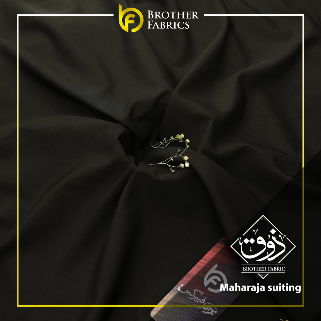 Maharaja Suiting Brother Fabrics – Regal Ony x Black