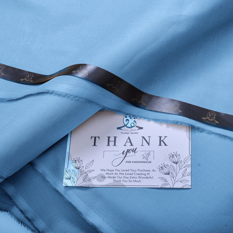 Classic Sky Blue Unstitched Wash & Wear Fabric for Men’s Suits-15