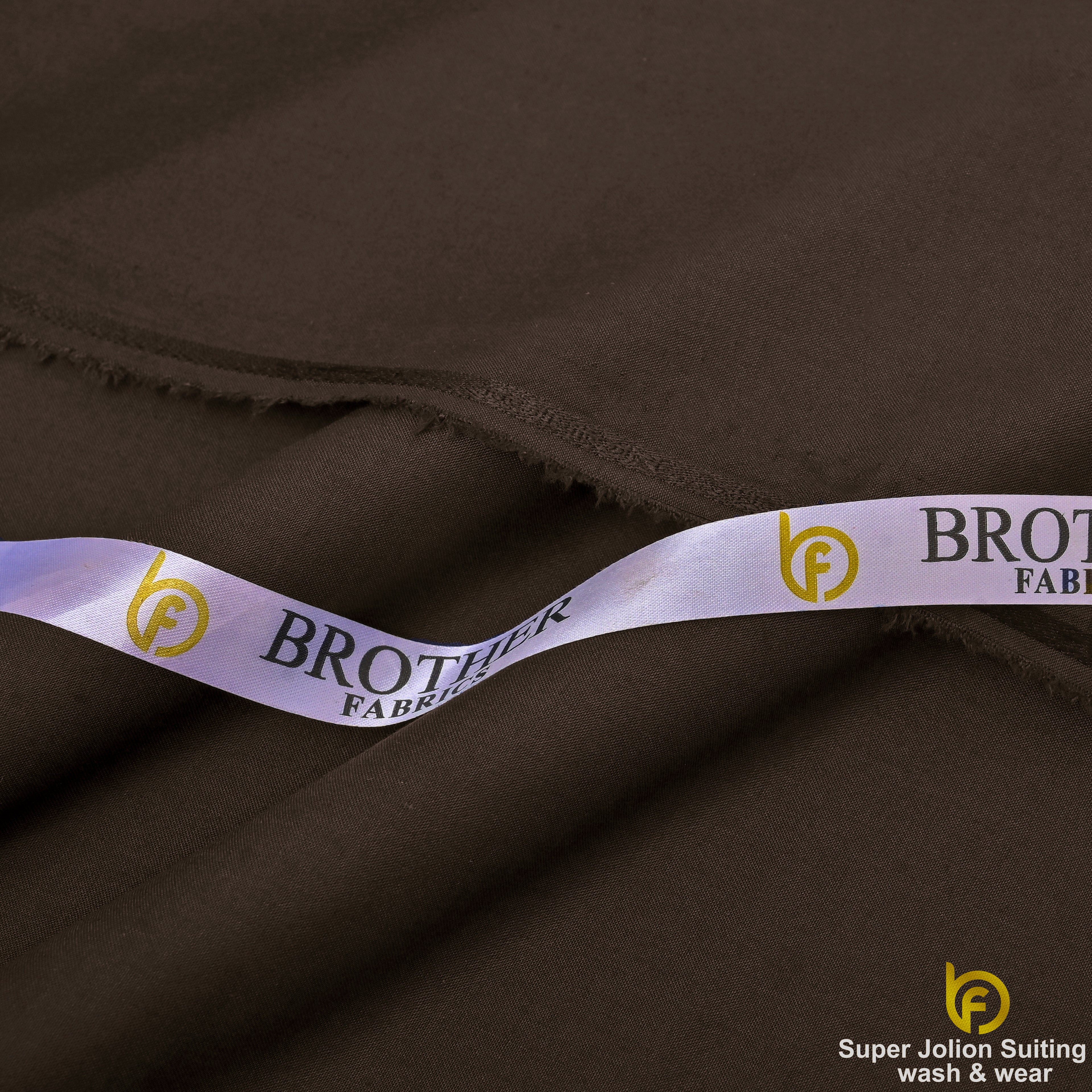Super Jolion Wash & Wear Suiting Fabric – Chocolate Brown