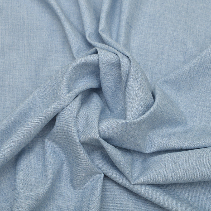 Sonata Premium Textured Sky Blue Unstitched Men’s Suiting Fabric