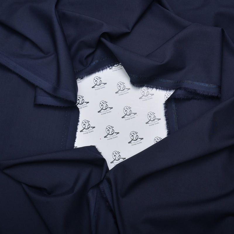 Midnight Black Premium Suiting Fabric-1
