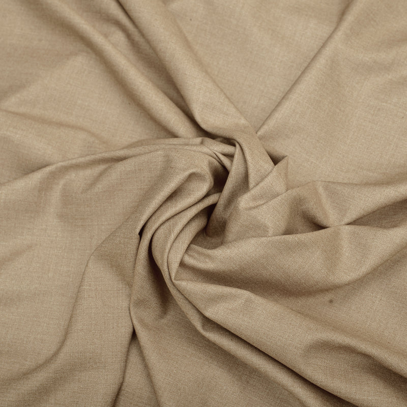 Premium Light Camel Beige Unstitched Men’s Suiting Fabric