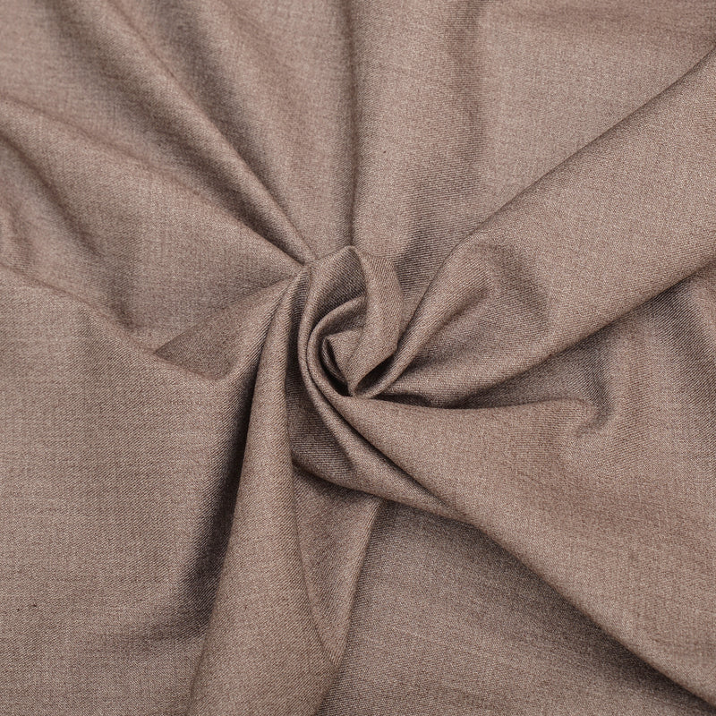 Twister Wool Premium Warm Taupe Unstitched Men’s Suiting Fabric