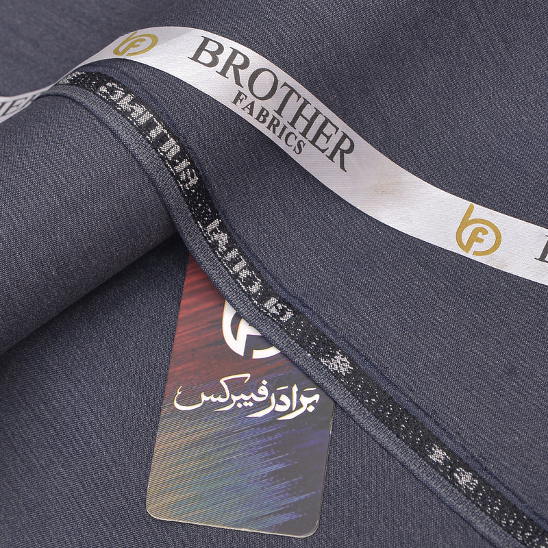 Obal Premium Dark Steel Blue Unstitched Men’s Suiting Fabric