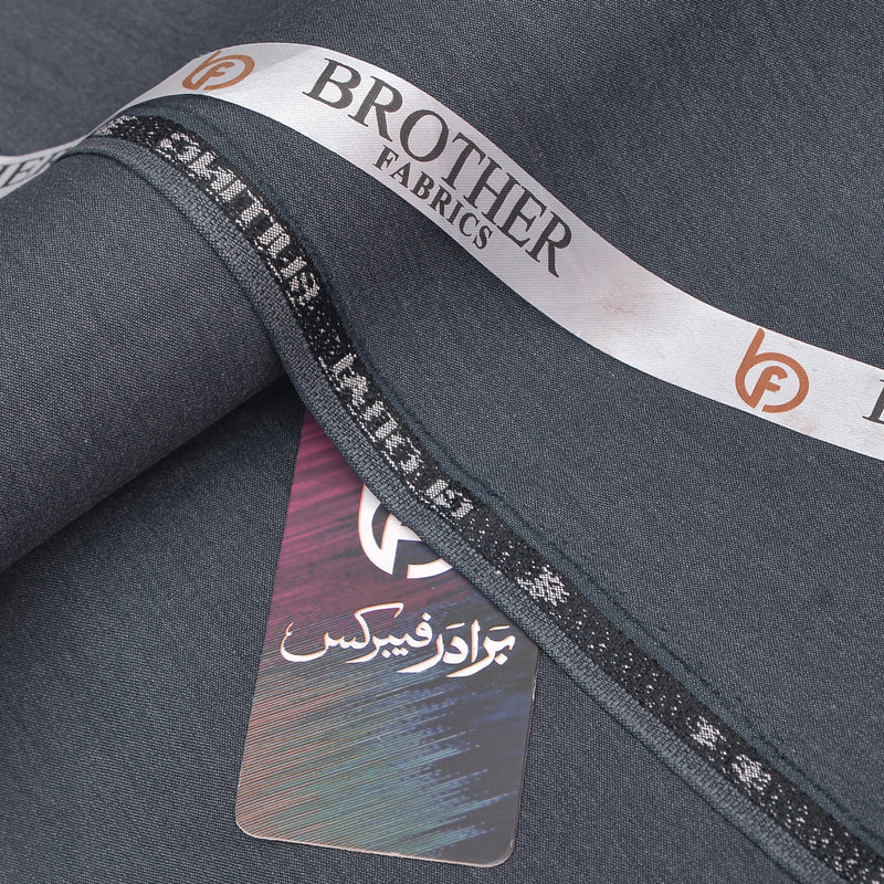 Obal Premium Dark Slate Grey Unstitched Men’s Suiting Fabric