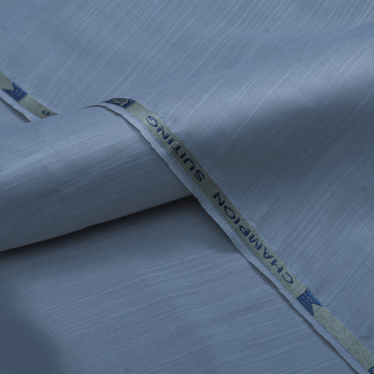 Premium Steel Blue Textured Fabric | Brother Fabrics-3