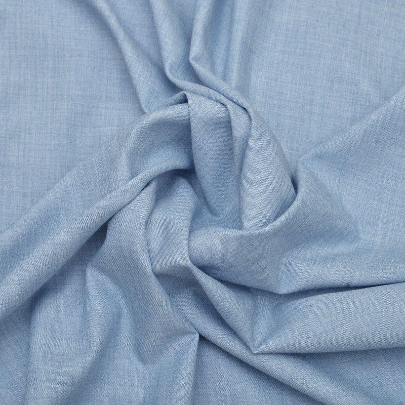 Sonata Premium Textured Light Sky Blue Unstitched Men’s Suiting Fabric