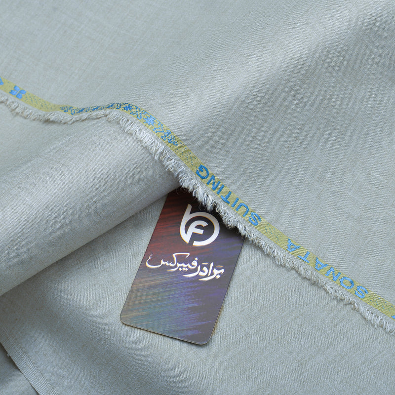 Sonata Premium Textured Slate Grey Unstitched Men’s Suiting Fabric