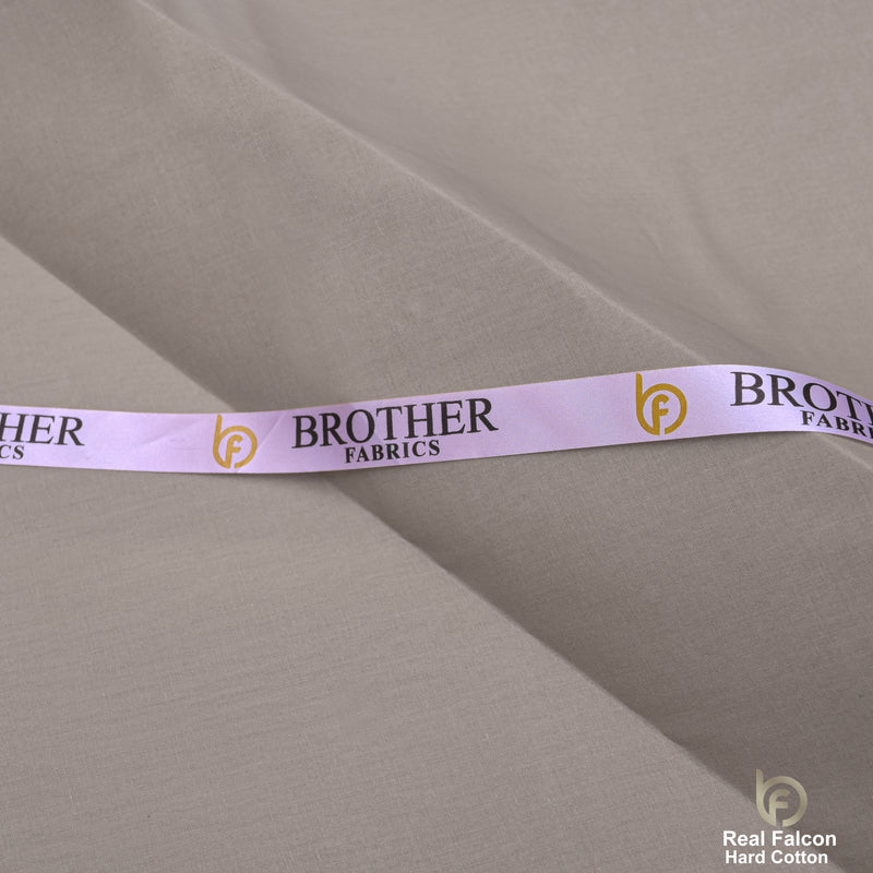 Real Falcon Hard Cotton Fabric – Premium Taupe/Grey Shade