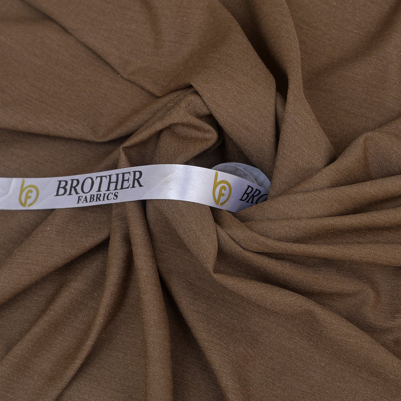 Premium Earthy Bronze Unstitched Men’s Suiting Fabric