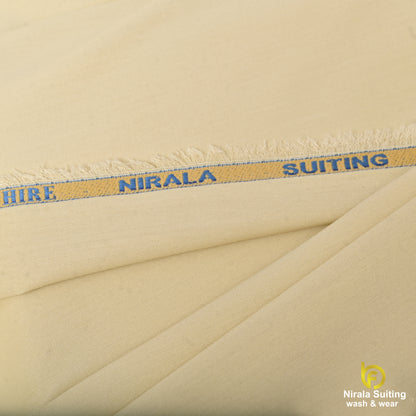 Nirala Suiting – Ivory Cream